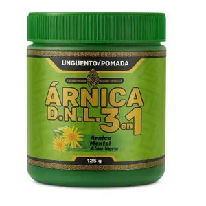 Arnica ointment 3 in 1 (125gr) pain reliever Arthritis Bruises Hits Healthcare Treatment Therapeutic Relaxation Therapy Relaxing