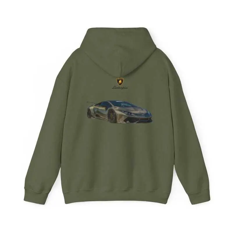 Lamborghini Hoodie, Car Enthusiast Gift, Luxury Vehicle Sweatshirt, Automotive Apparel, Speed Racing Jumper, Fast Car Pullover, Auto Lover T-Shirt