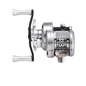 KML Critical Strike BFS Baitcasting Reel, Micro Fishing Reel for Streams, Carbon Hybrid Lightweight Magnetic Brake Lure Fishing Reel