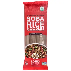 Lotus Foods Buckwheat & Brown Soba Rice Noodles, 8 oz (227 g)