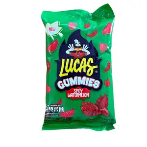 Lucas Gummies Spicy Watermelon 4.58oz - New Gummy Candy Snack spicy candy