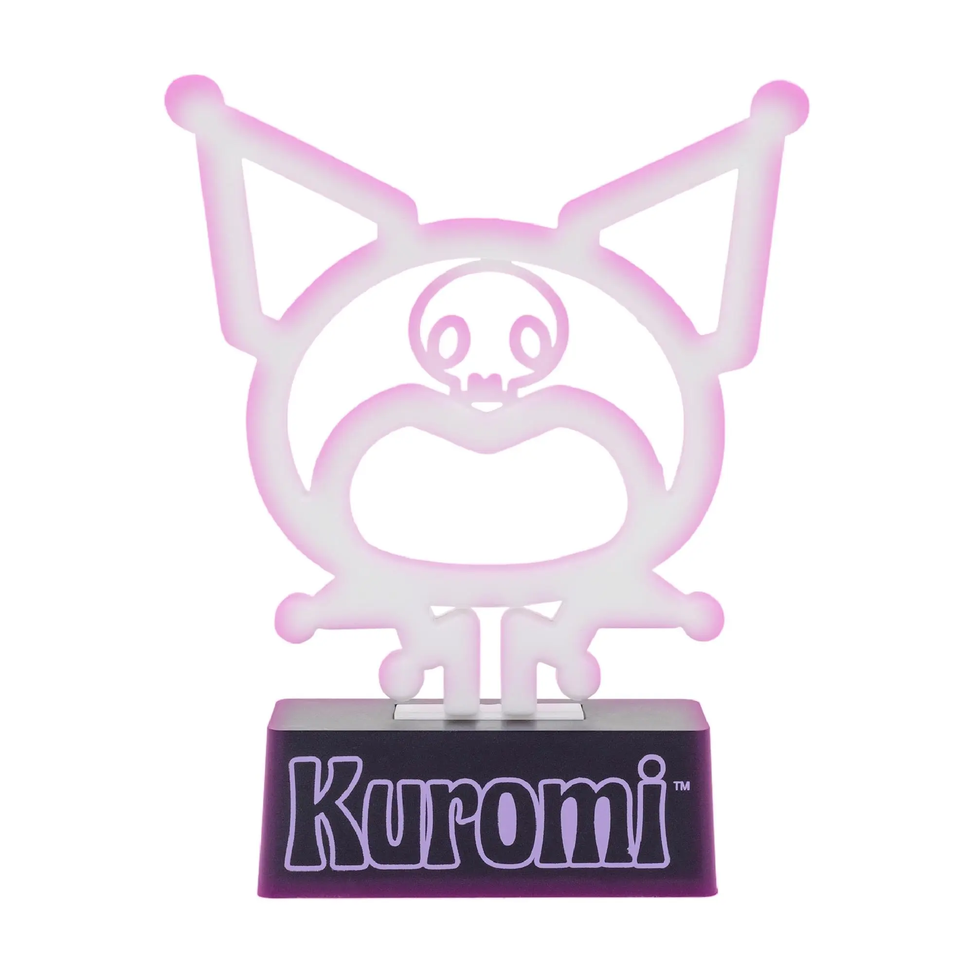 Sanrio Kuromi Silhouette 7-Inch LED Neon Mood Light