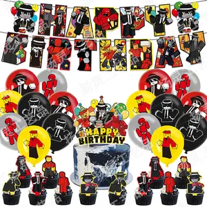 Forsaken chance birthday party decoration forgotten game birthday flag cake balloon