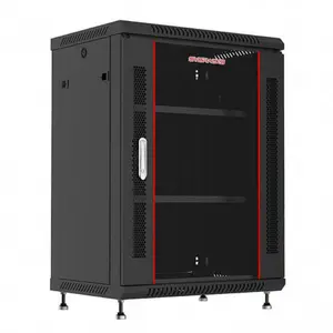 Sysracks 12U Wall Mount Server Rack Cabinet Locking Computer Cabinet Network Enclosure for Electronics Security Audio Video AV Equipment Data Rack 18-Inch Depth Server Cabinet (12U) 12.450