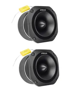 2x PRV Audio TW700Ti BLACK Titanium bullet Super Tweeter High frequency response 20,000 Hz 107 dB at 1W/1m sensitivity