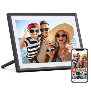 ARZOPA WiFi Digital Photo Frame 10.1 Inch IPS Touchscreen Electronic Photo Frame with 32GB Frameo Digital Picture Frames Share Photos Videos Music Calendar Alarm Auto Rotate Thanksgiving & Christmas Gift Perfect for Family & Friends Home Decor Gift Ideas