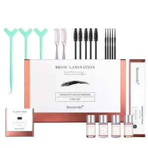 Professional Eyebrow Lamination Kit, 1 Set DIY Brow Lamination Kit, Long-lasting Brow Perm Lamination Kit For Home, Summer Makeup, Eyebrow Styling Kit