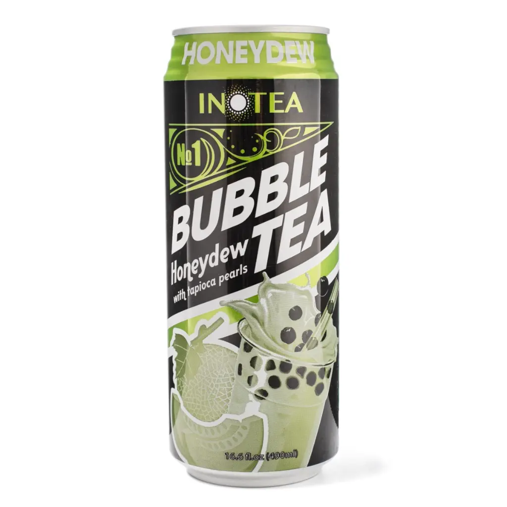 Inotea Bubble Tea, Honeydew Flavor 16.6 oz
