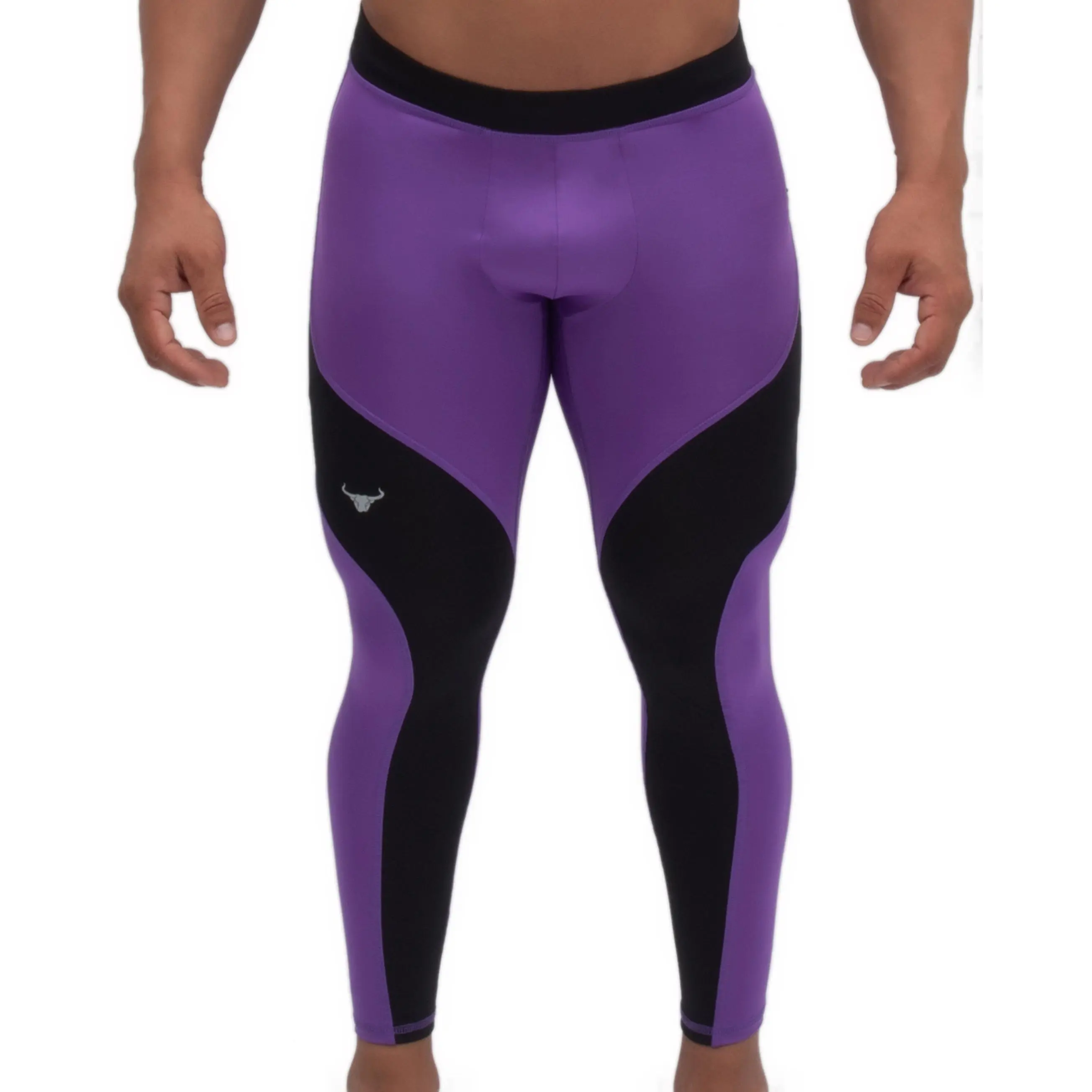 Purple/Black Meggings