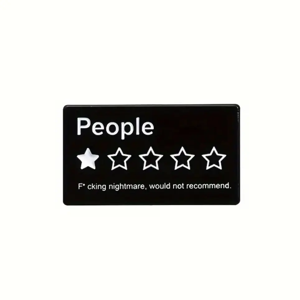Funny people enamel pin Funny people enamel pin