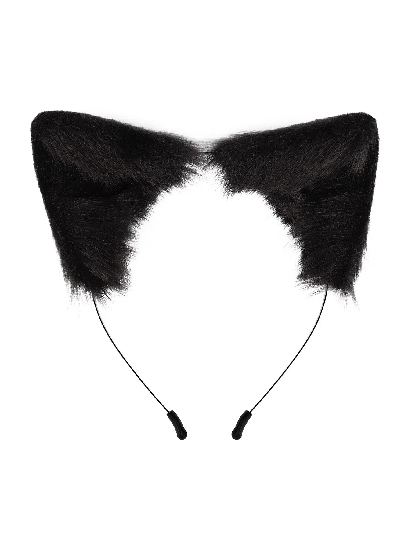 Handmade Plush Cat Ear Headband, Cosplay Accessory, Anime Convention Prop, Lolita Costume Item, Cute Animal Ears Hair Band, Party Accessory