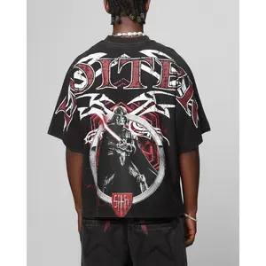 Loiter Star Wars Vader Boxy T-Shirt Washed Black