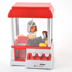 Claw Machine for Kids Toy Mini Claw Machine Candy Grabber Prize Dispenser Vending Machine Arcade Game Machines for Home Party Christmas Birthday Gifts Cool Girl Toys