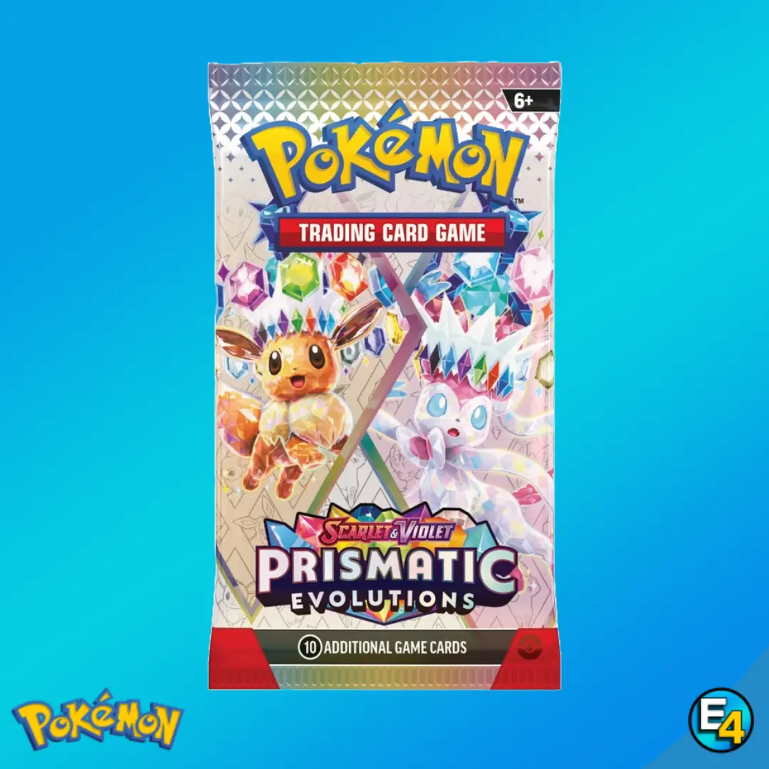 Pokemon Prismatic Evolutions Booster Pack Collectible Trading Cards - TikTok Shop Pokemon Prismatic Evolutions Booster Pack Collectible Trading Cards - TikTok Shop