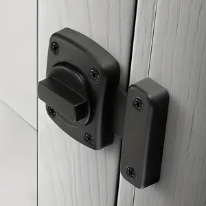 Heavy Duty Swivel Bolt Door Lock, Durable Door Lock, Security Lock, Door Hardware for Home, Office, Hotel, Apartment, Dormitory, Bathroom, Bedroom