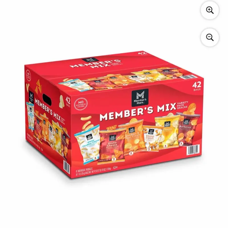 Member's Mark Member's Mix Variety Pack Chips, 1 oz., 42 pk