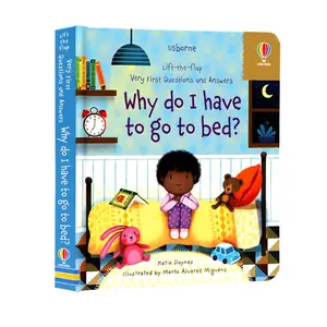 Why Do I Have to Go to Bed? Interactive Flip Book for Kids, Toddler Activity Books, Interactive Flap, Colorful Pre-School Learning, Family Education & English Learning Essential