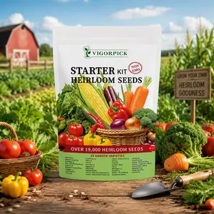 [Popular Choice] Veggie Seed Collection Vault - 35 Batch Pack for Home Sowing & Cultivating Emergency Seeds Healthy Vegetable Mix Neat Gardening Gift for Each Indoor Yard Garden