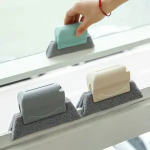 Groove Cleaning Brush, Home Window Track Gap Cleaner, Multifunctional Brush for Door Window Screen Corner Crevice Deep Cleaning