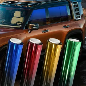 300CM Car Gradient Sunshade Film PET,Two ToneUncut Roll Window Tint Film Heat Control Anti UV for Car Window outdoorfun