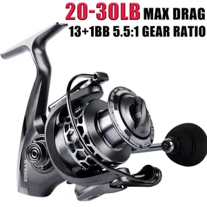Sougayilang Spinning Reel - Precision-Carved Line Cup, Waterproof, Lightweight, High-Speed Fishing Tackle with Spinning Rod-Compatible Gear Ratio for Outdoor Enthusiasts