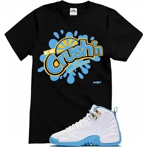 We Will Fit crushn Shirt to Match The Jordan 12 University Blue melo We Will Fit crushn Shirt to Match The Jordan 12 University Blue melo