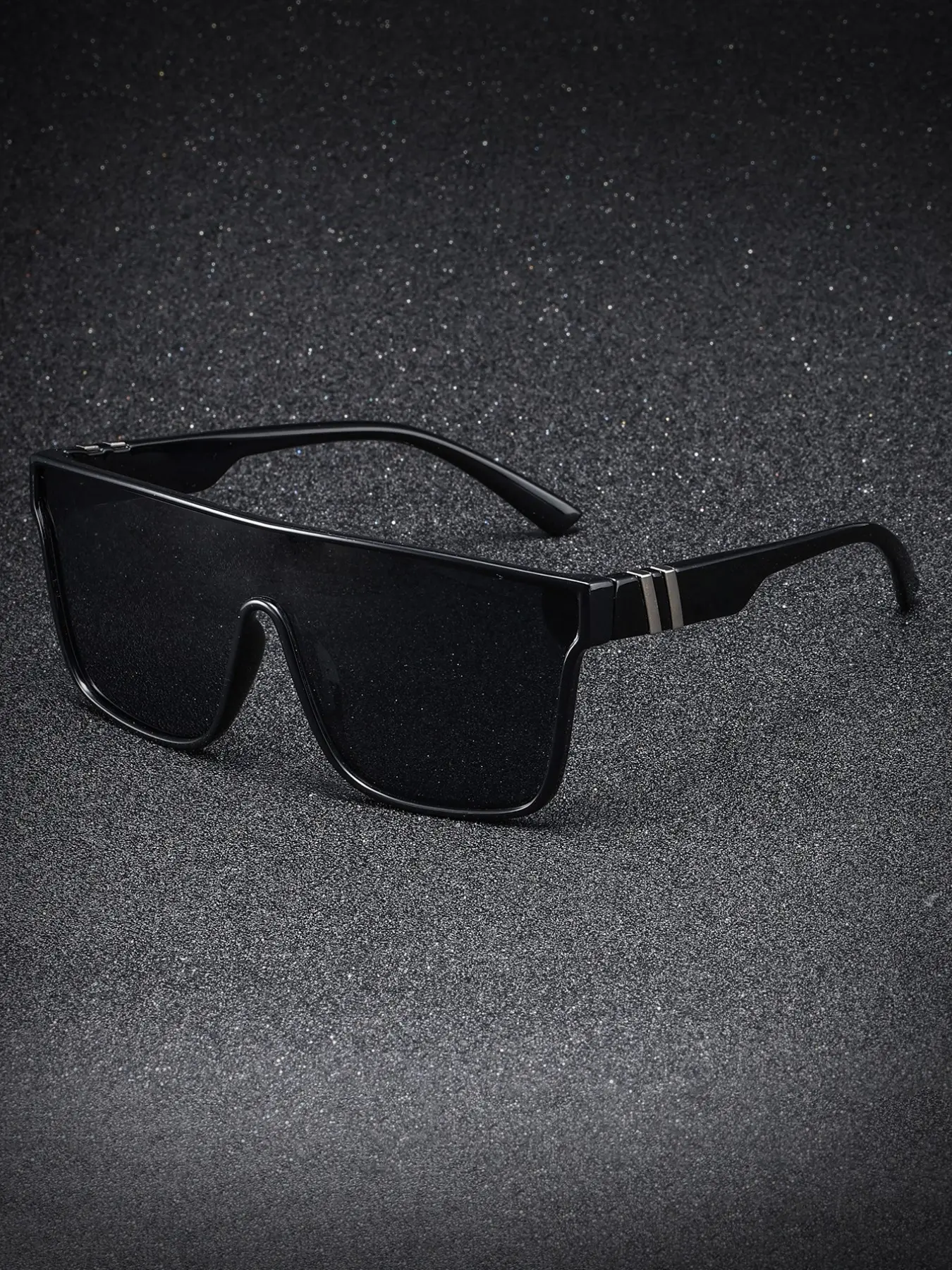 Men's Large Frame Full Coverage Sun Protective Sunglasses, Frame Uv400 Protection, Uv Resistant Frame, Outdoor Driving Shades, Stylish Sun Glasses for Men