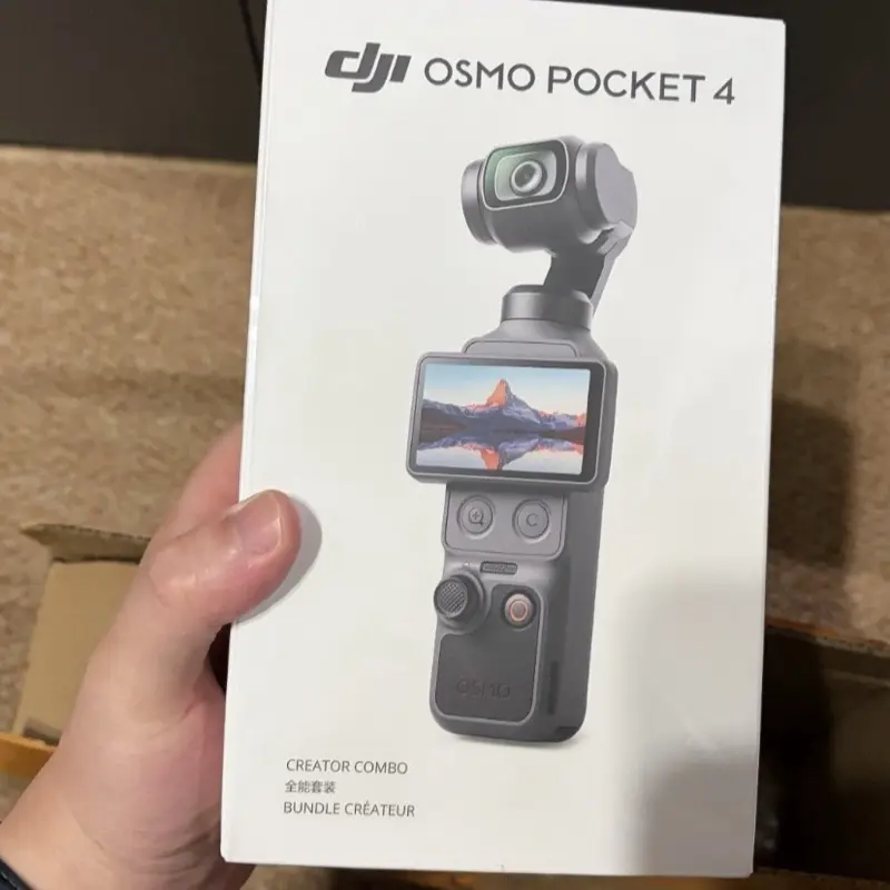 New Dji Osmo pocket 4 Creator combo