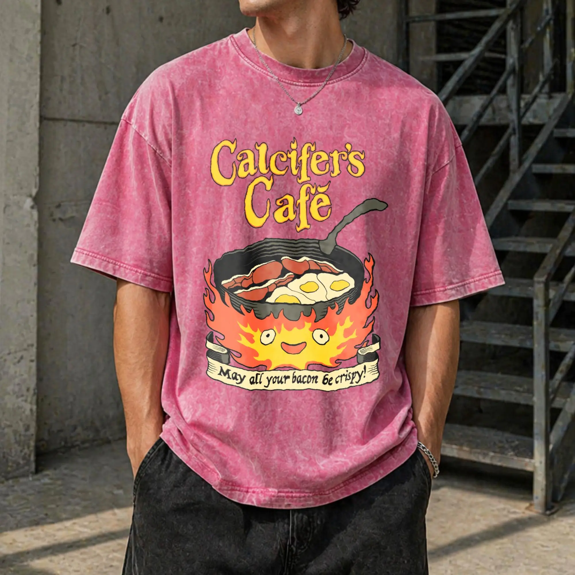 Calcifer's Cafe Howl's Moving Castle Shirt, Sweatshirt, Hoodie, Howl and Sophie Shirt, Studio Ghibli Shirt S-5XL Extra Large