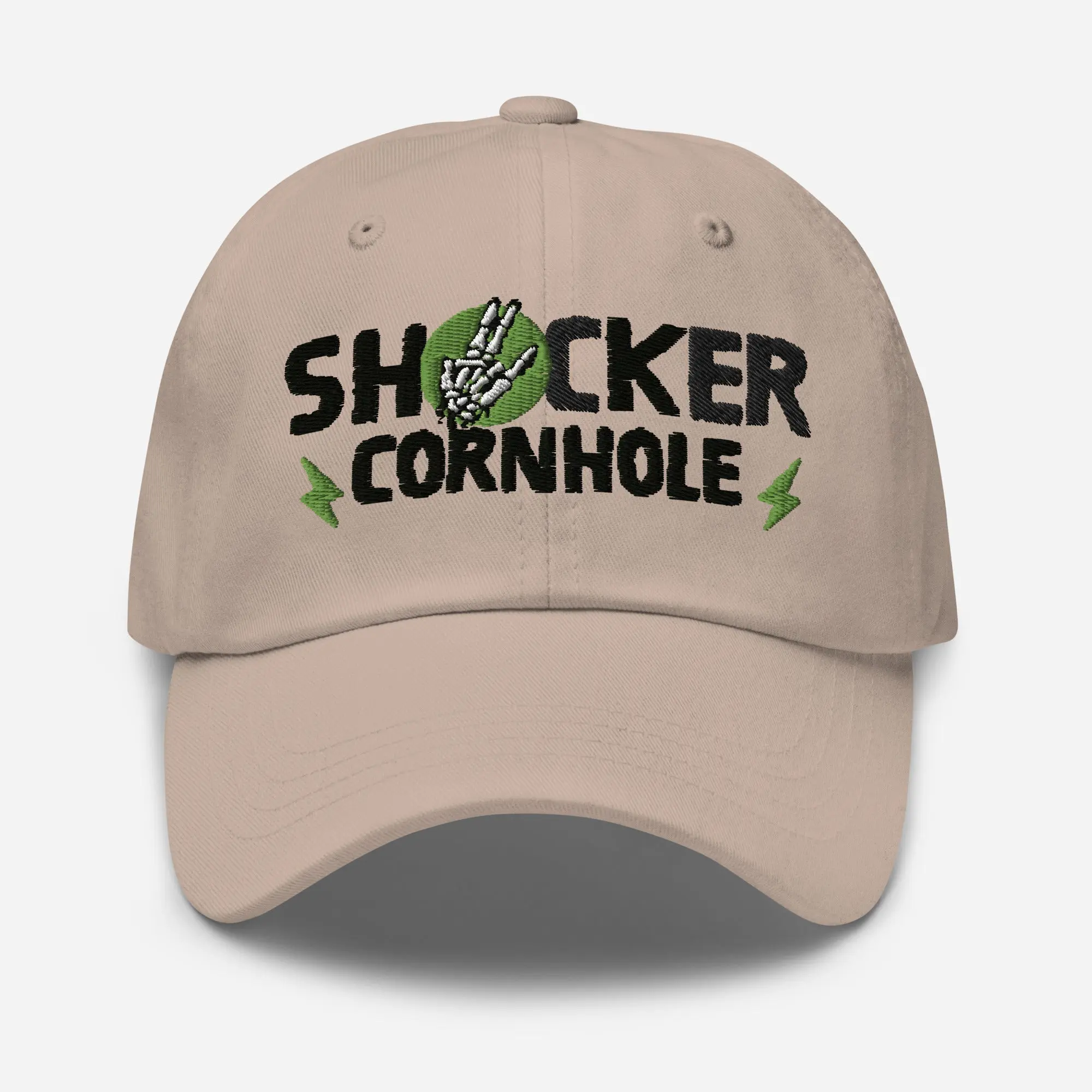 Dad hat - Shocker Logo (Black & Green)