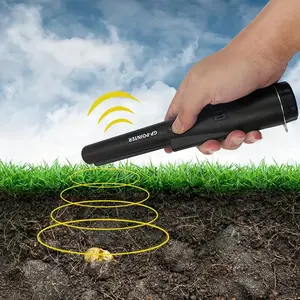 Metal-Detector Pinpointer, Waterproof Handheld Pin Pointer Wand, Battery Required Detector Pinpointer for Finding Coin, Gold, Silver, Relics, Jewelry