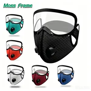 Carbon Filter Dustproof Protective Mask - Breathable, Reusable, Detachable, Adjustable - For Running, Motorcycle Riding, Gardening, Dustproof Mask, Protective Masks