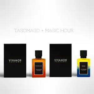 The Sunset Cocktail Duo: Tagomago + Magic Hour by Vivamor – Eau De Parfum (100ml / 3.4 oz Each)