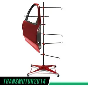 CROSSDESIGN Adjustable Auto Body Door Fender Panel Holder Tree Center Post Hang Paint Stand