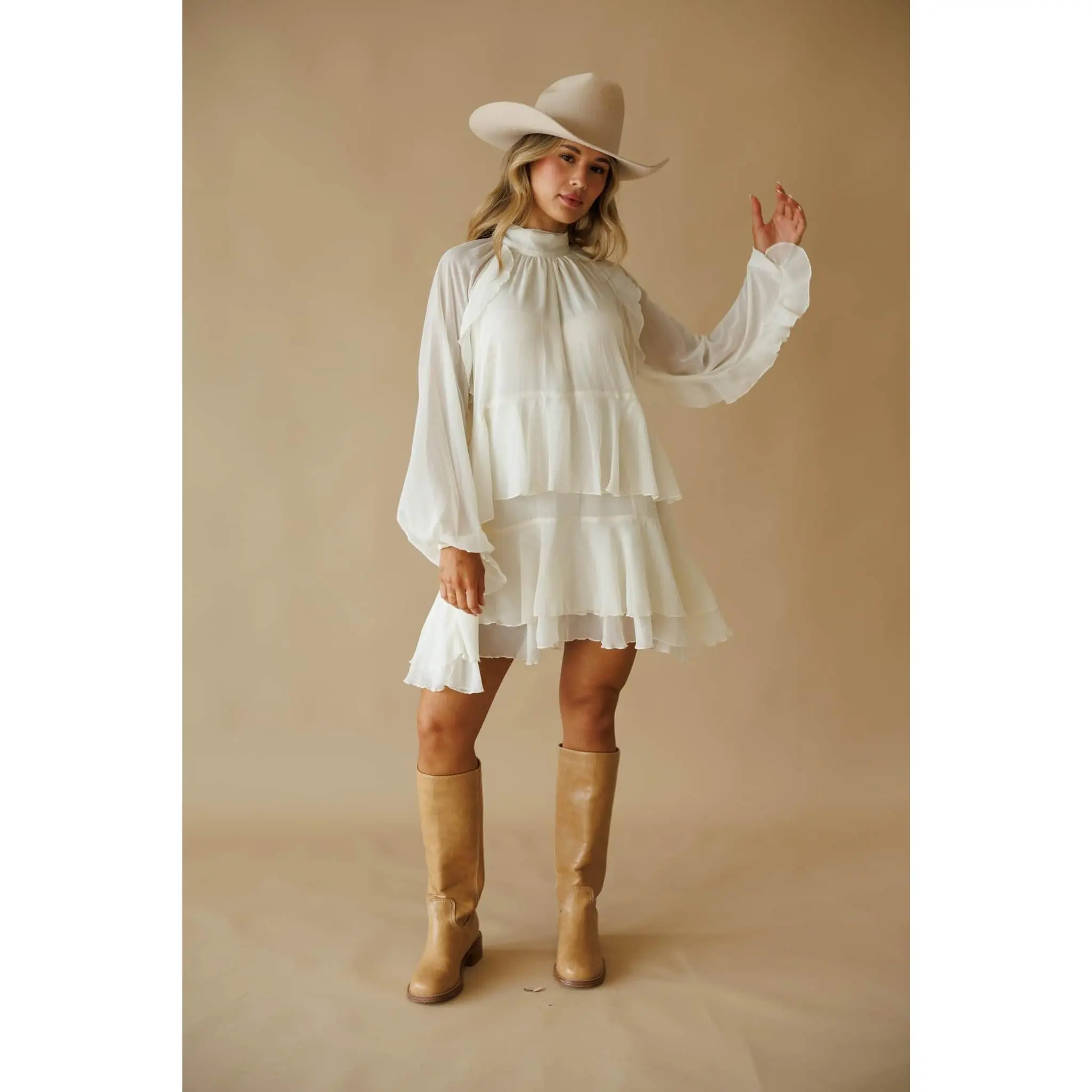 Champagne Country Dress
