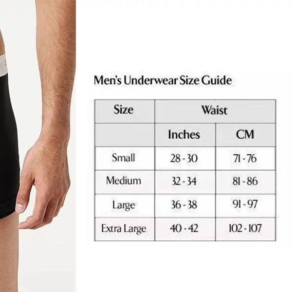 3 Pcs  Men's Soft Cotton Stretch Boxer Briefs Trunks Classic Fit Menswear Underwear White Grey Black