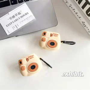 New Camera Girl Case Funda for Samsung Galaxy Buds 2/Live/Pro2 for Galaxy Buds 2 Pro for Samsung Buds FE with Unique Camera Design and Secure Fit game boy micro usb watches