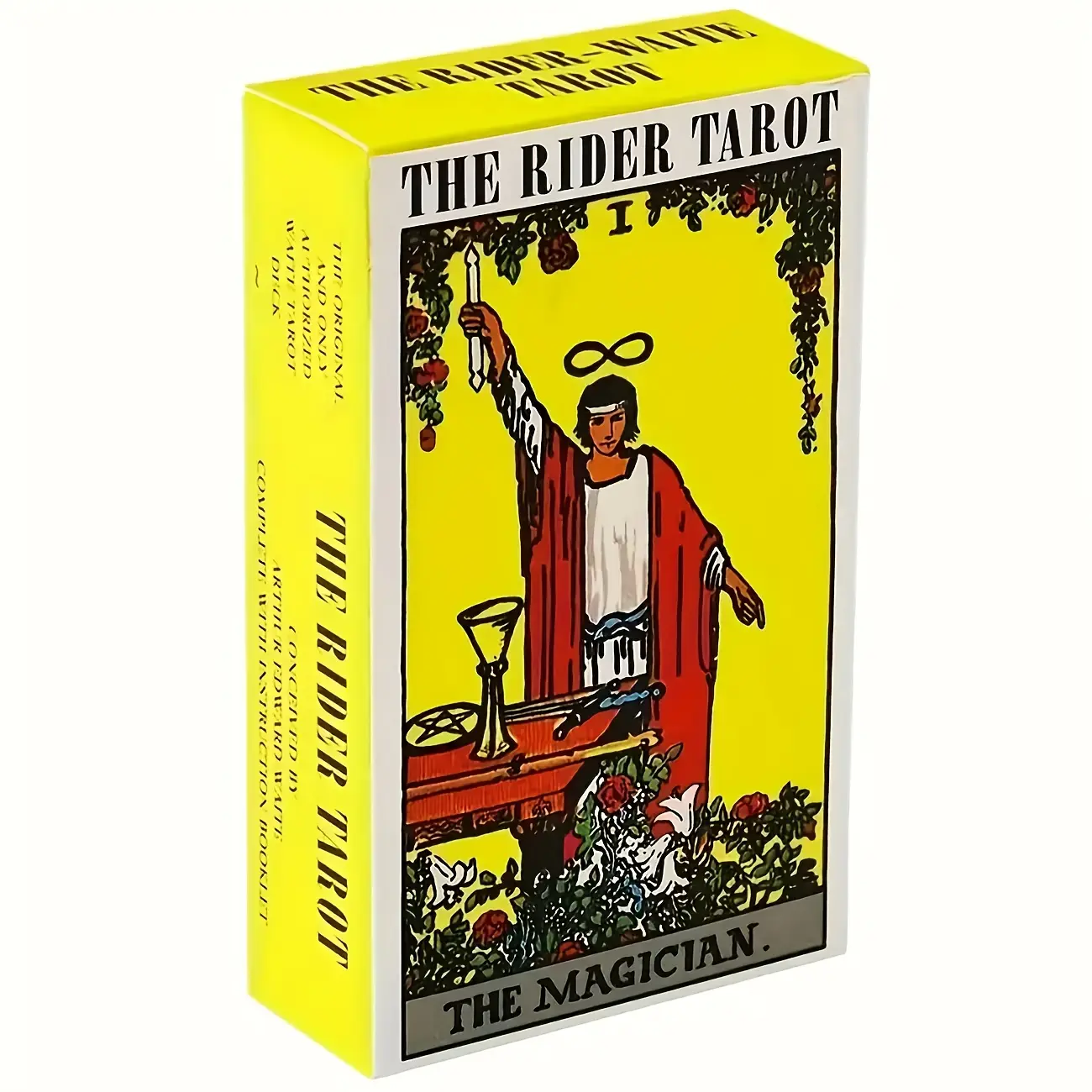 78-Card Tarot Set - Premium Cards Games with Vivid Illustrations, Exquisite Art Design, Durable Cardstock, Mysterious Designs, Spiritual Guidance & Divination Tools for 14 Years and Older Adults, Teenagers