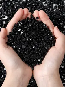 Natural Obsidian Crushed Stone, Quartz Crystal Decorative Gravel, Ice Obsidian Crushed Stone, Obsidian Crystal Crushed Stone, Crystal Pebble, Natural Crystals