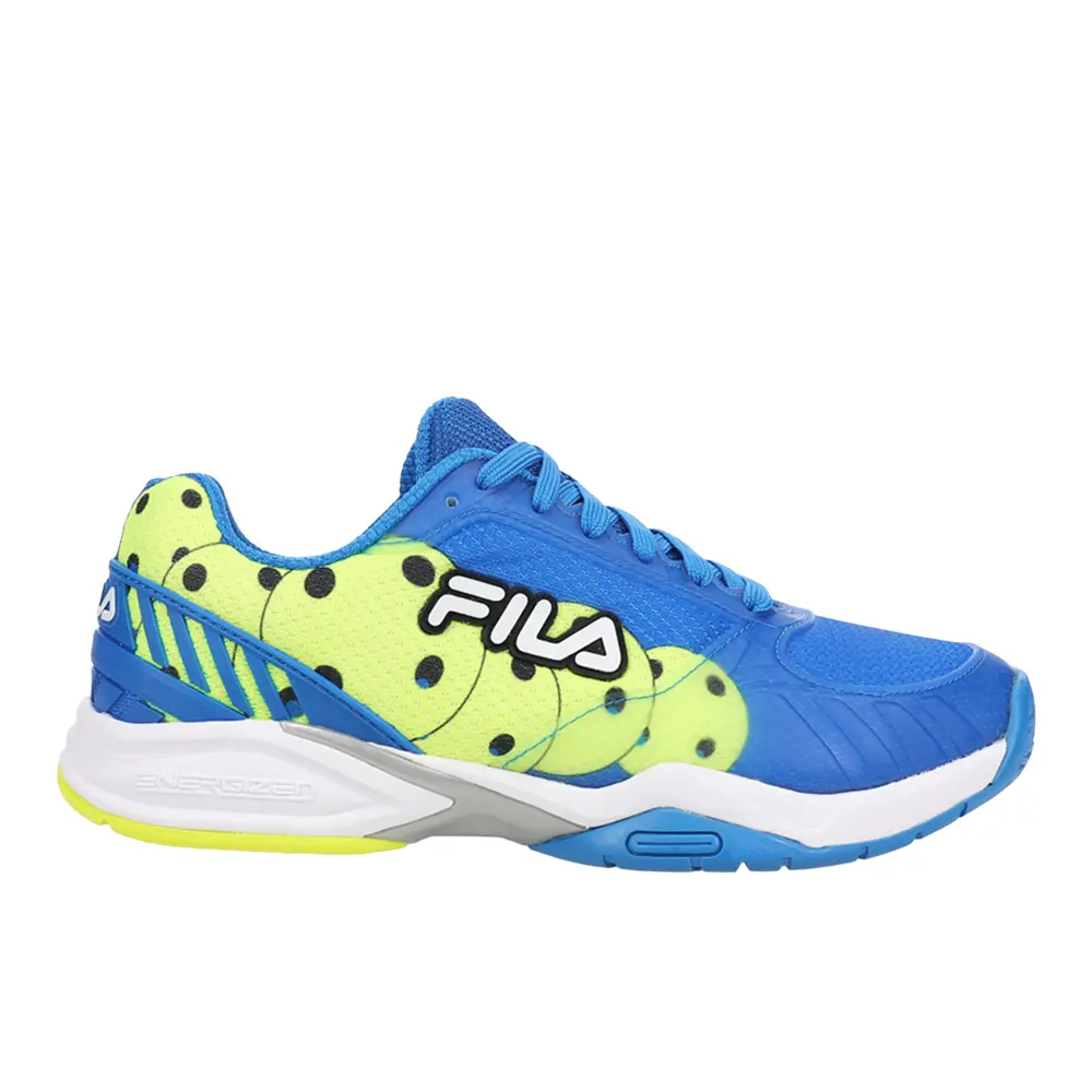 Fila Mens Volley Zone Pickleball Pickleball Sneakers Shoes - Blue Fila Mens Volley Zone Pickleball Pickleball Sneakers Shoes - Blue