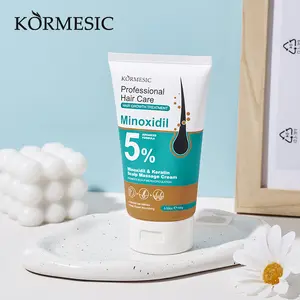 [BUY 1 GET 1 FREE]KÖRMESIC 5% Minoxidil Hair Growth Scalp Massage Cream with Keratin & Ginger for Men Women Prevents Loss Repairs Follicles Promotes Fast Regrowth Strengthens Roots Buy 1 Get 1 Free