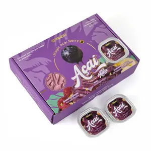 Summervibes Acai Superfood Mousse  Digestive Support for Pets (12 Cups) | Tasty Goat Cheese