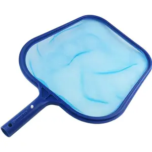 Swimming Pool Cleaner Supplies/Professional Heavy Duty Pool Leaf Rake Fine Mesh Frame Net/Swimming Pool Cleaning Leaf Skim Net