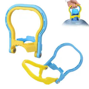 2 Pack 5 Gallon Water Bottle Holder,Plastic Non-Slip Water Bottle Lift Handles, Energy Saving Water Jug Handle Drinking Water Bottles Handles