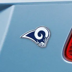 Los Angeles Rams Color Chrome Auto Emblem