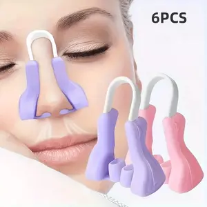 Nose Shaper, 2pcs/6pcs Nose Lifter, Nose Bridge Straightener, Nose Shaping Clip, No Battery Needed Beauty & Personal Care Tool for Women & Girls