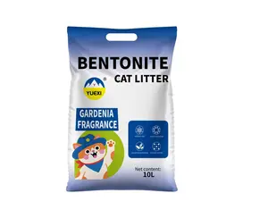 10L Gardenia Scented Clumping Cat Litter – Hard Clump, Odor Lock & Low Dust, Bigger Bag for Longer Freshness
