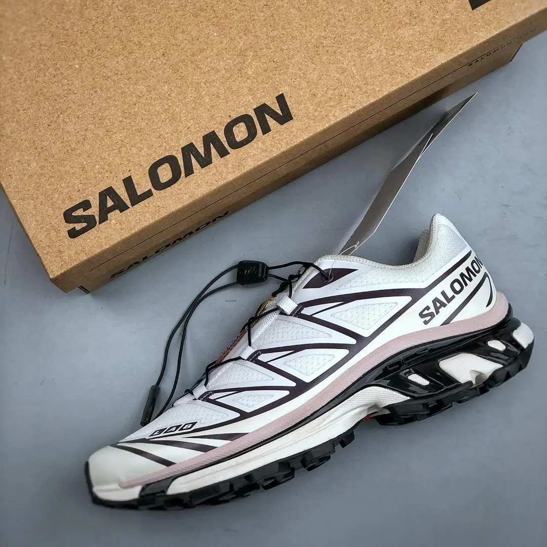 Unisex Salomon Minimal Synthetic Outdoor Sneakers - Lightweight Trail Shoes, Modern Athletic Style, Breathable Performance Footwear for Hiking, Everyday Use