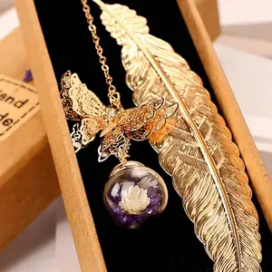 Butterfly Bookmark Gift, Elegant Reading Accessory, Perfect for Book Lovers, Students, Writers, Ideal Birthday Present