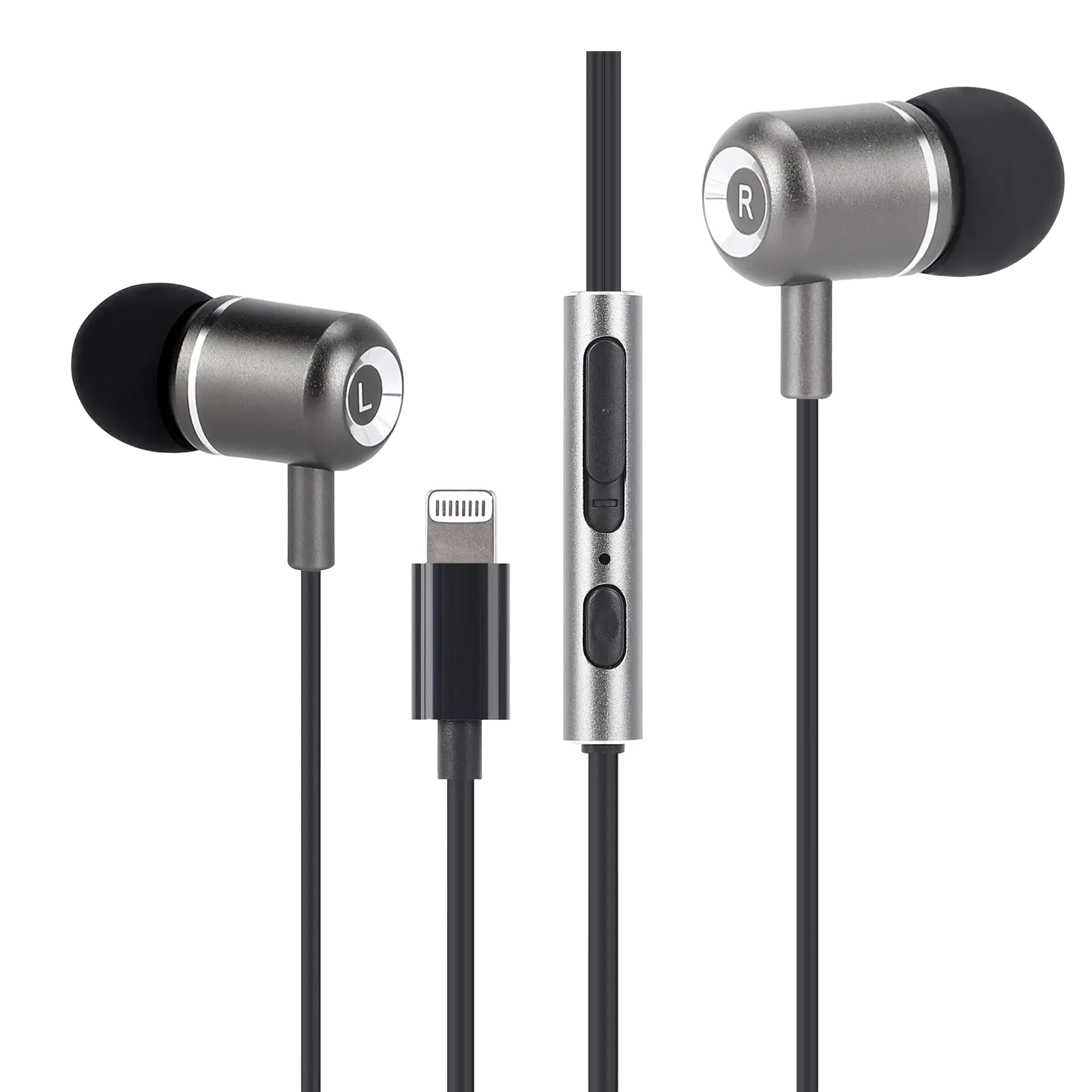 Lightning Wired Earbuds | Hi-Fi Audio + Inline Mic | iPhone